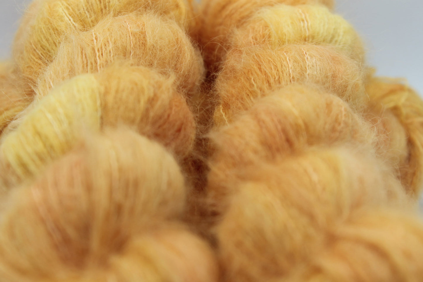Citrus Lace 50g skein 74% Baby Suri Alpaca 26 Silk