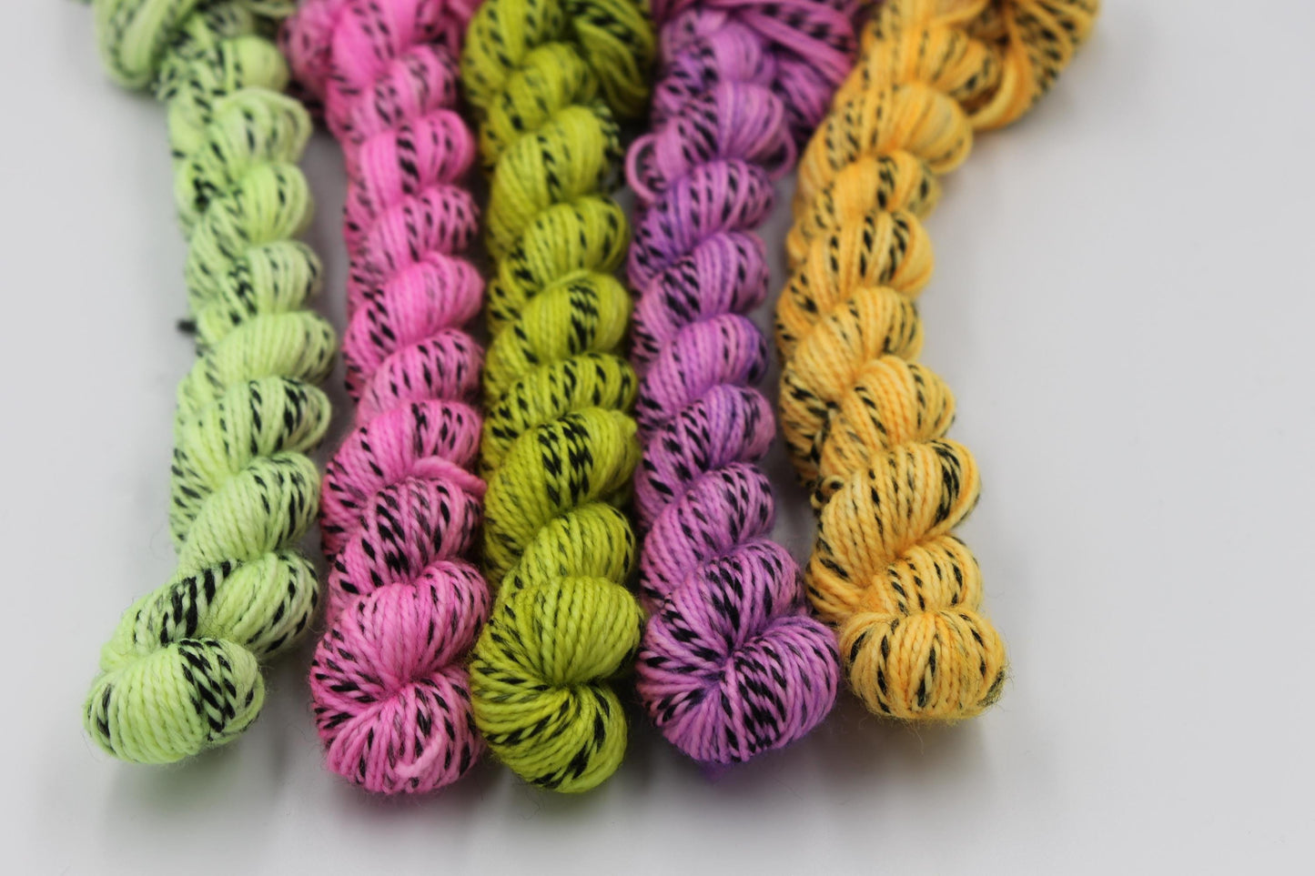 Pastel Zebra Sock Skein 80% SuperWash Merino and 20 Nylon Hand Dyed Zebra Yarn 5 x 20g