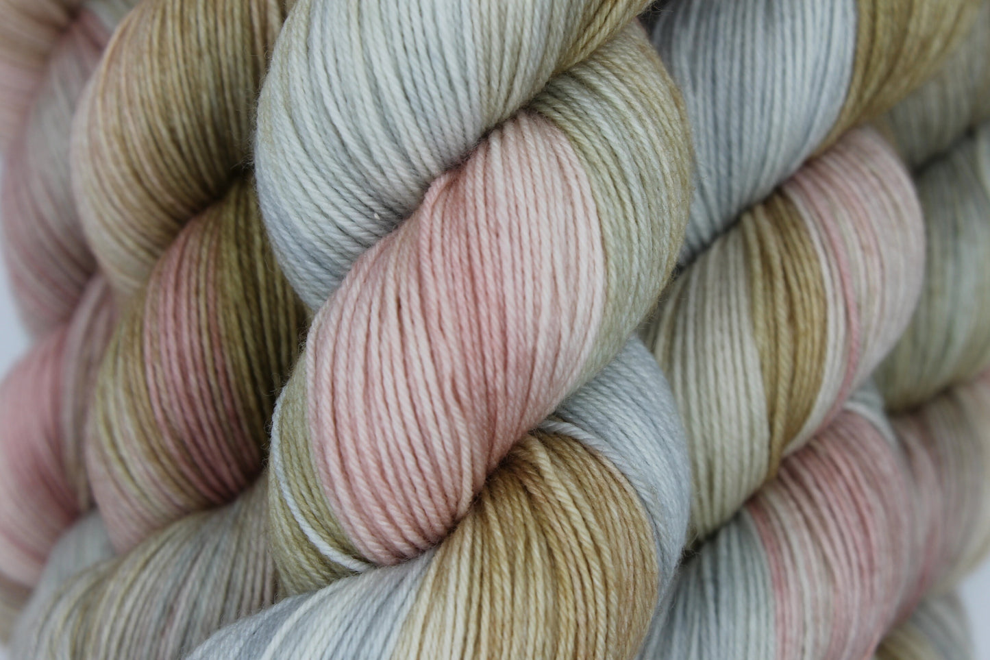 Rhosyn. Sock Skein 75% SuperWash Merino and 25 Nylon Hand Dyed Yarn 100g
