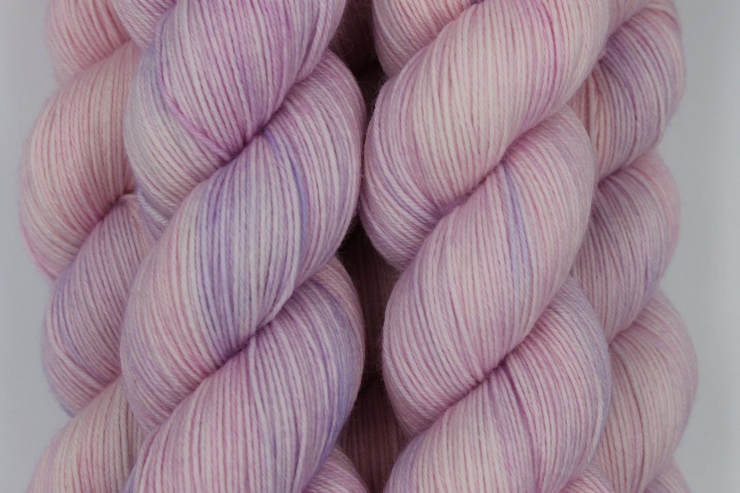 Pink Bear. Sock skein 75% SuperWash Merino and 25 Nylon Hand Dyed Yarn 100g