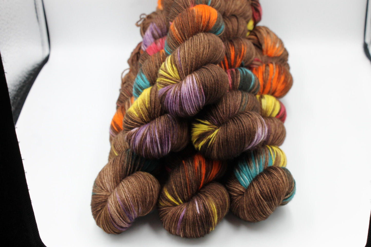 Smarties Sock Skein 75% SuperWash Merino and 25 Nylon Hand Dyed Yarn 100g