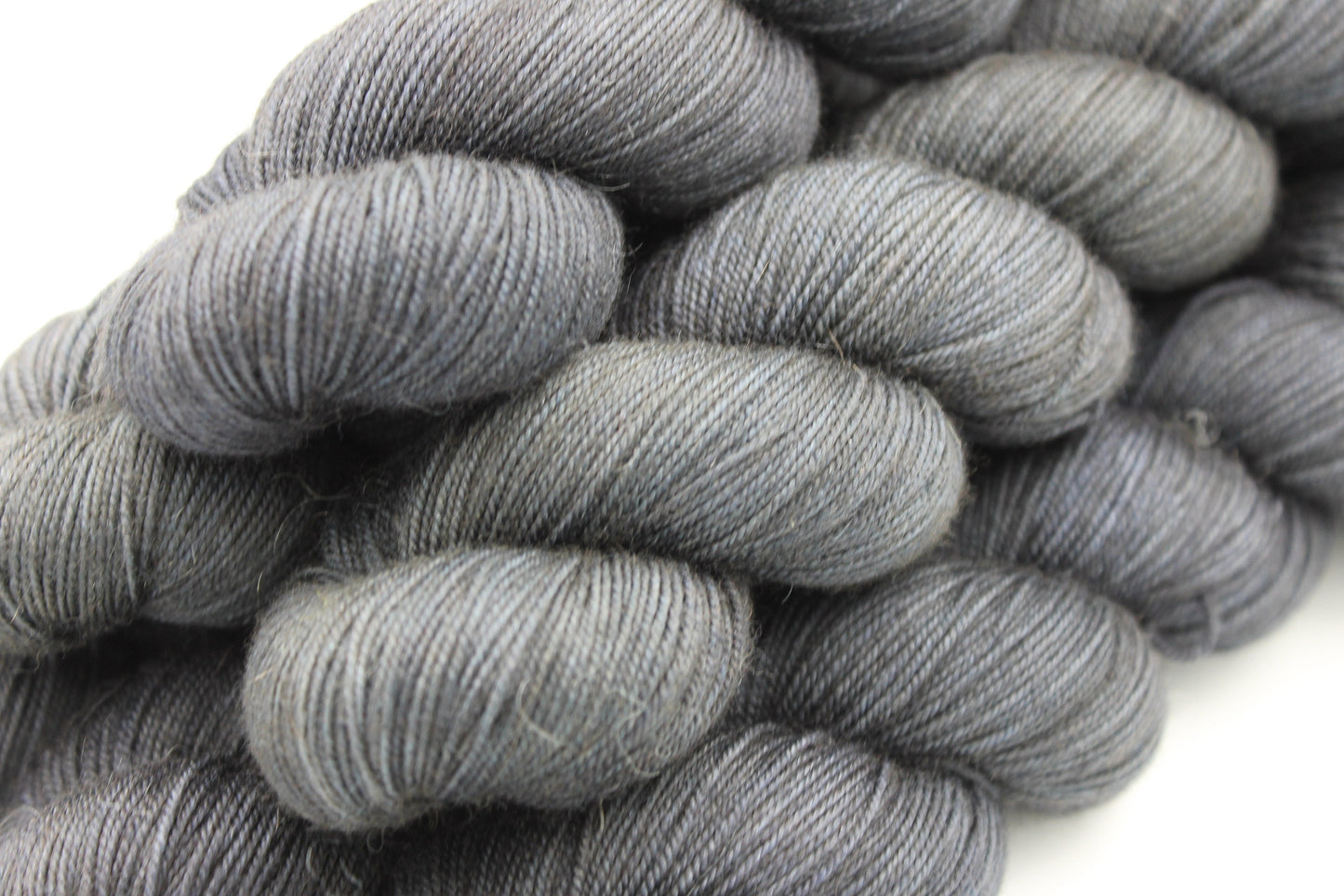 Raven, Sock Skein 70% Superwash Merino 20 Yak 10 Nylon 100g