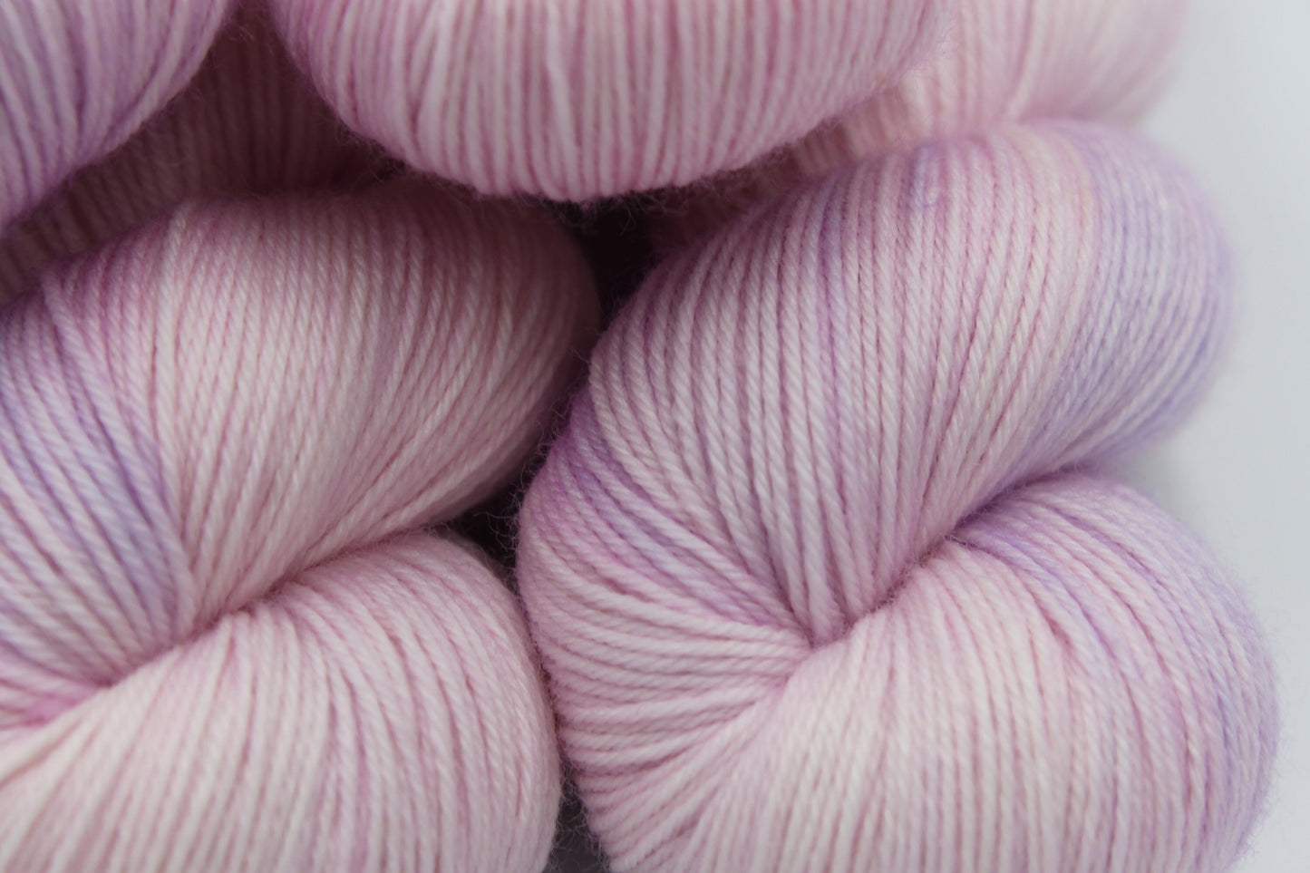 Pink Bear. Sock skein 75% SuperWash Merino and 25 Nylon Hand Dyed Yarn 100g