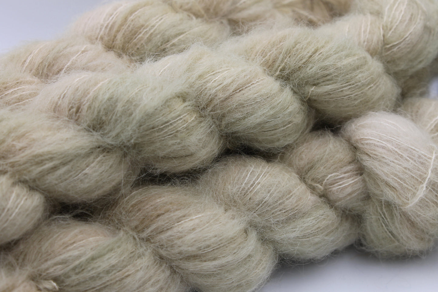 Walnut Lace 50g skein 74% Baby Suri Alpaca 26 Silk