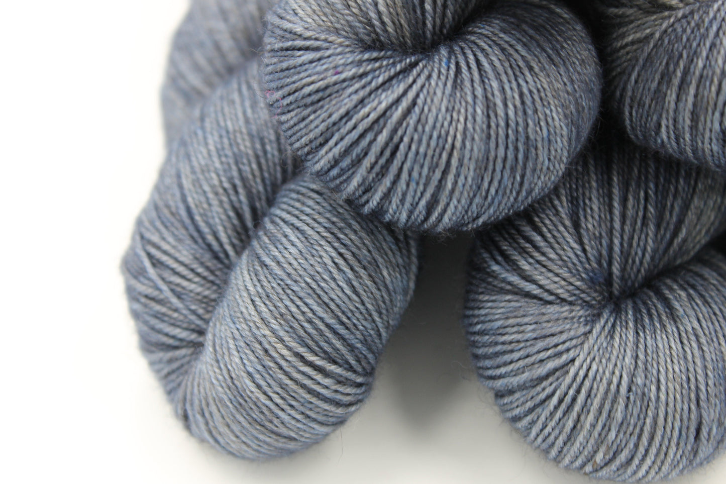 Steel, Sock Skein 70% Superwash Merino 20 Yak 10 Nylon 100g