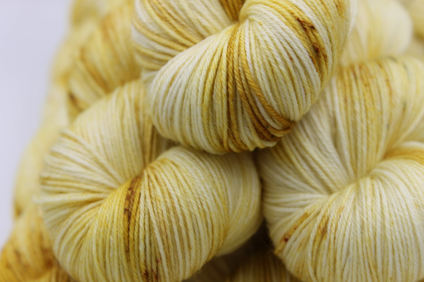Sugarcane Deep Speckle  Sock Skein 75% SuperWash Merino and 25 Nylon Hand Dyed Yarn 100g