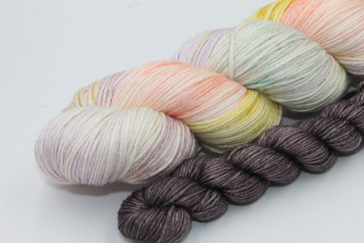 Your Turn To Fly  Sock skein  50% Superwash Merino Wool 50 Silk 100g and 20g Skeins