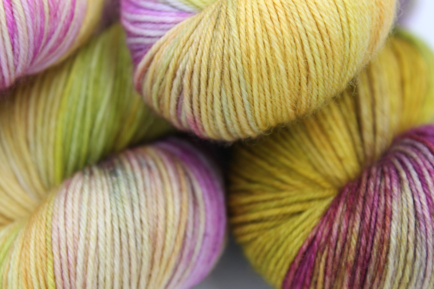 Vintage Hydrangea.   Premium Sock Skein 75% SuperWash Merino and 25 Nylon Hand Dyed Yarn