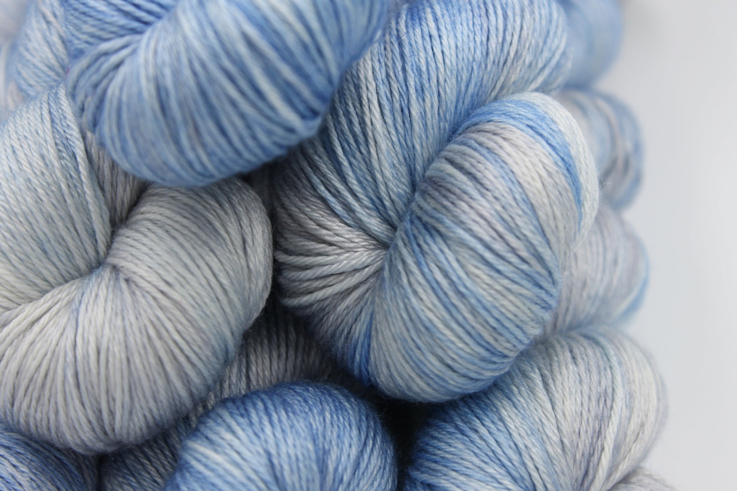 Chilled Air Sock skein  50% Superwash Merino Wool 50 Silk 100g Skeins
