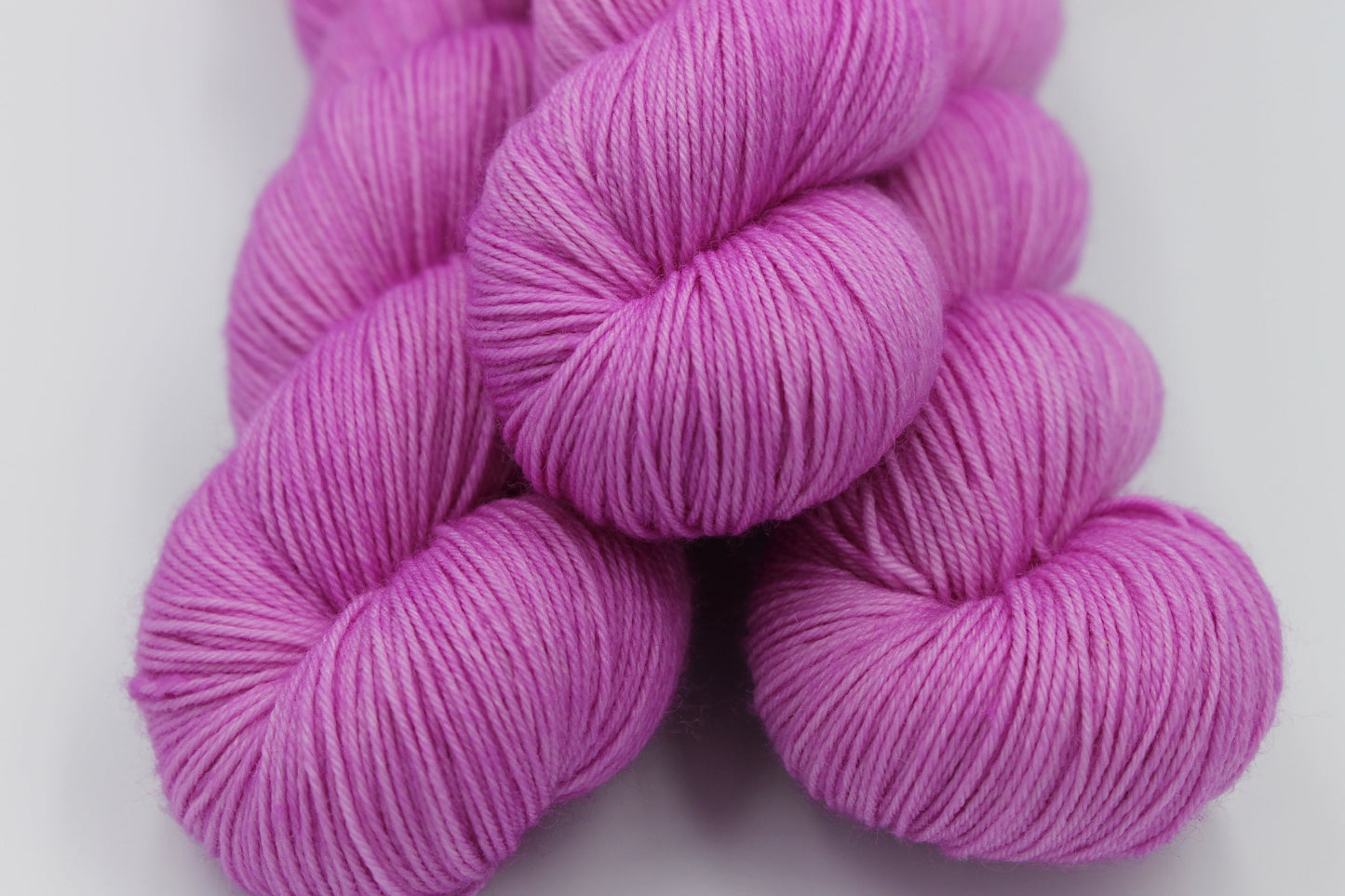 Wild Raspberry  Sock Skein 75% SuperWash Merino and 25 Nylon Hand Dyed Yarn 100g
