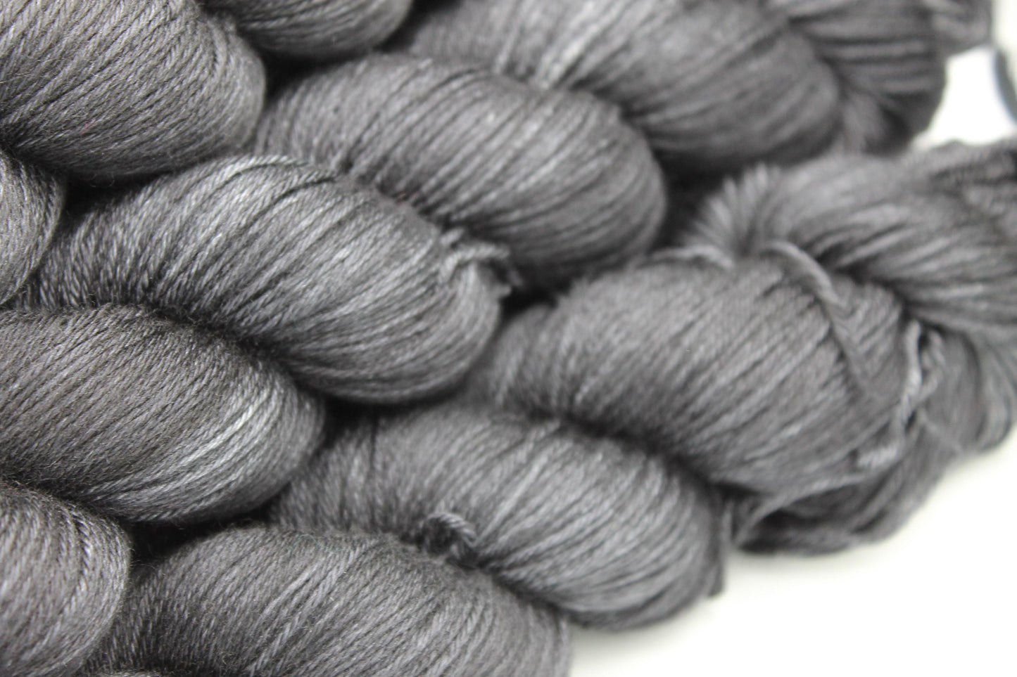 Ravens Wing Sock skein  50% Superwash Merino Wool 50 Silk 100g Skeins