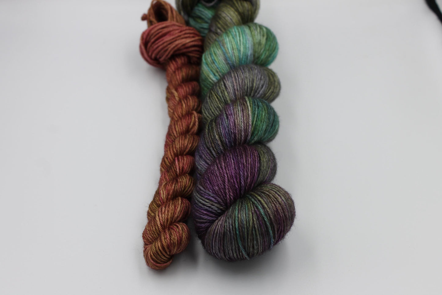 Oberon Sock skein  50% Superwash Merino Wool 50 Silk 100g and 20g Skeins