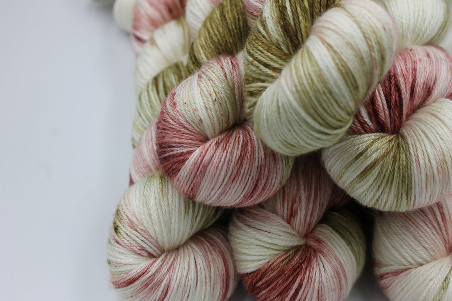 Chatsworth Chintz Sock skein  50% Superwash Merino Wool 50 Silk 100g Skeins