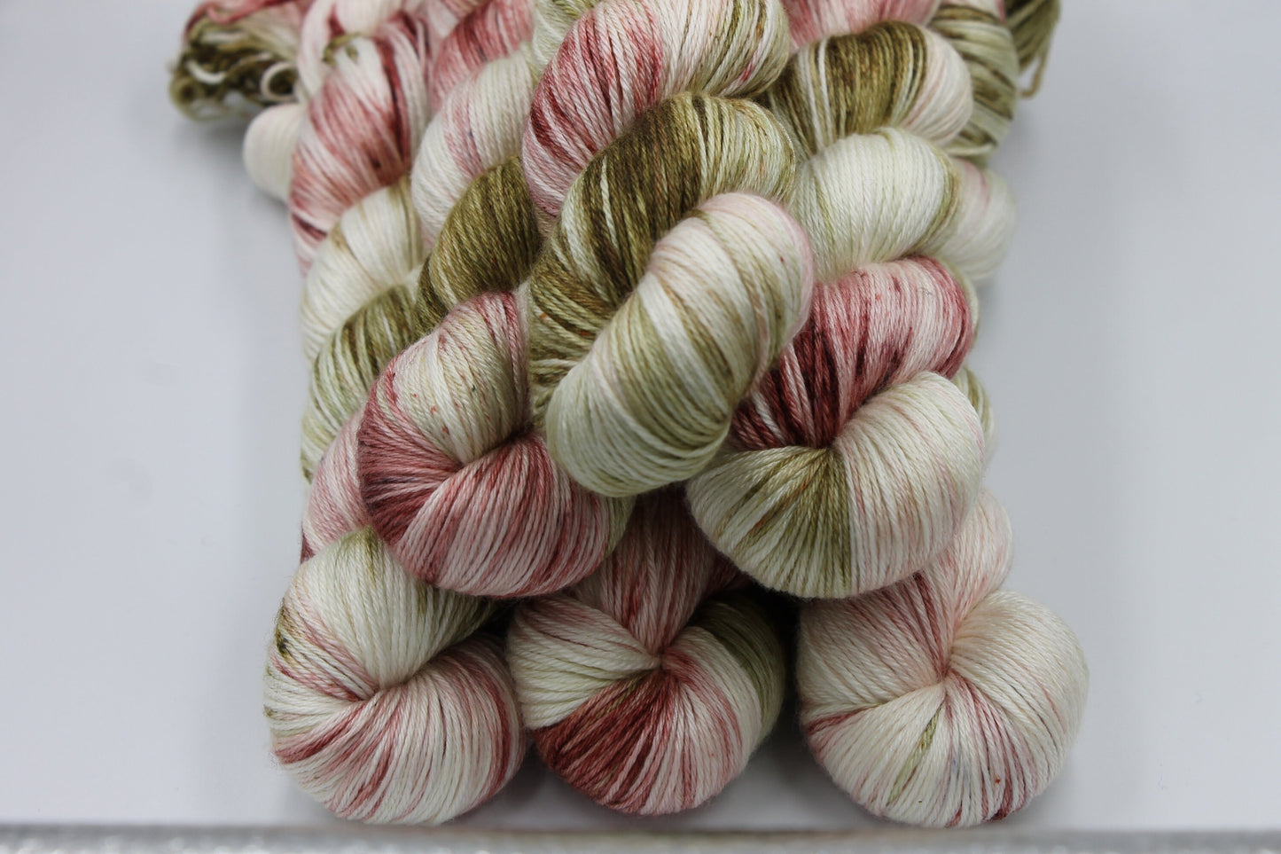 Chatsworth Chintz Sock skein  50% Superwash Merino Wool 50 Silk 100g Skeins