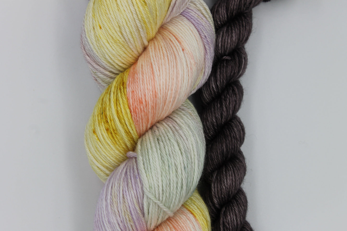 Your Turn To Fly  Sock skein  50% Superwash Merino Wool 50 Silk 100g and 20g Skeins