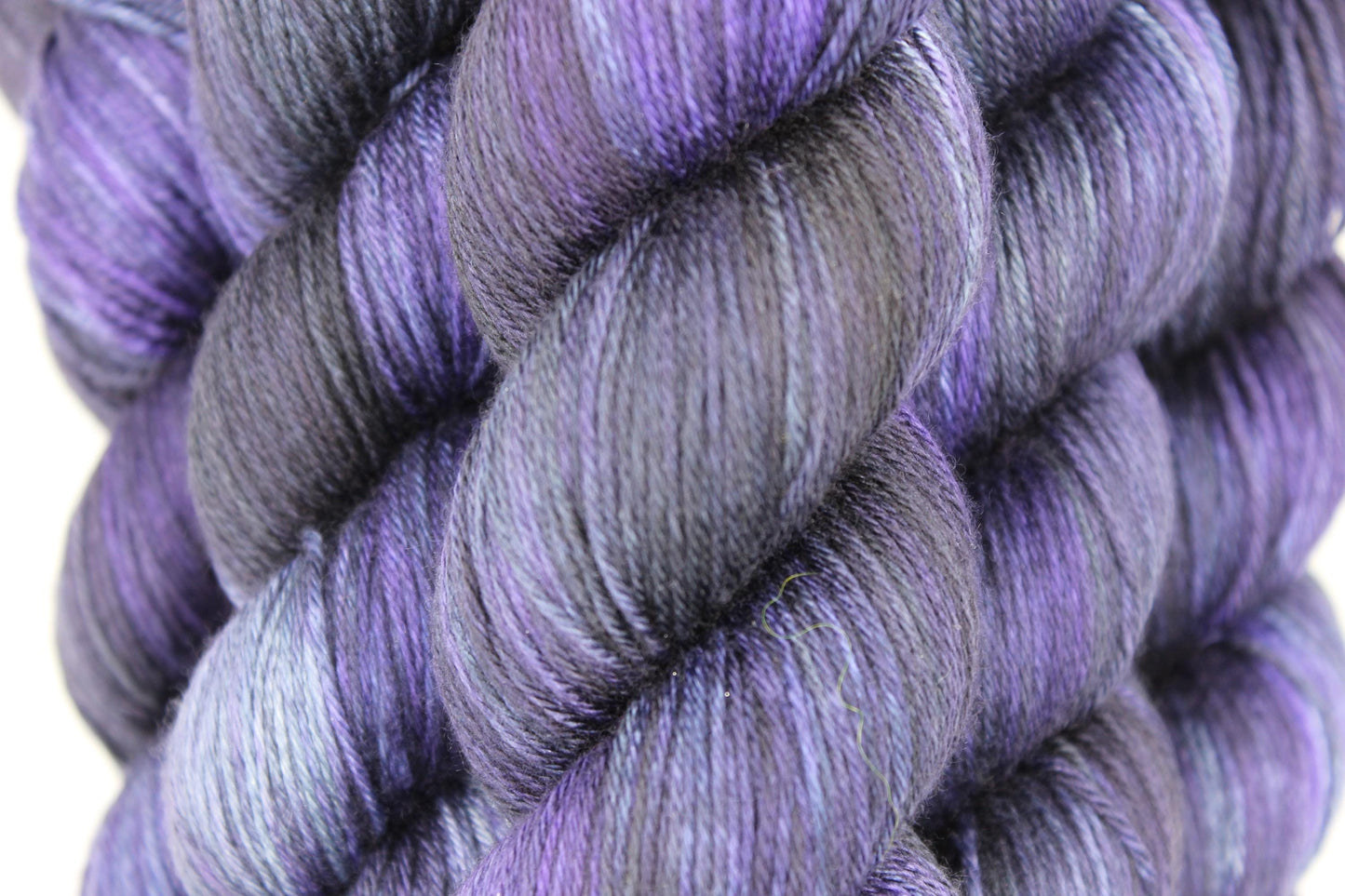 Dark Biddings Sock skein  50% Superwash Merino Wool 50 Silk 100g Skeins