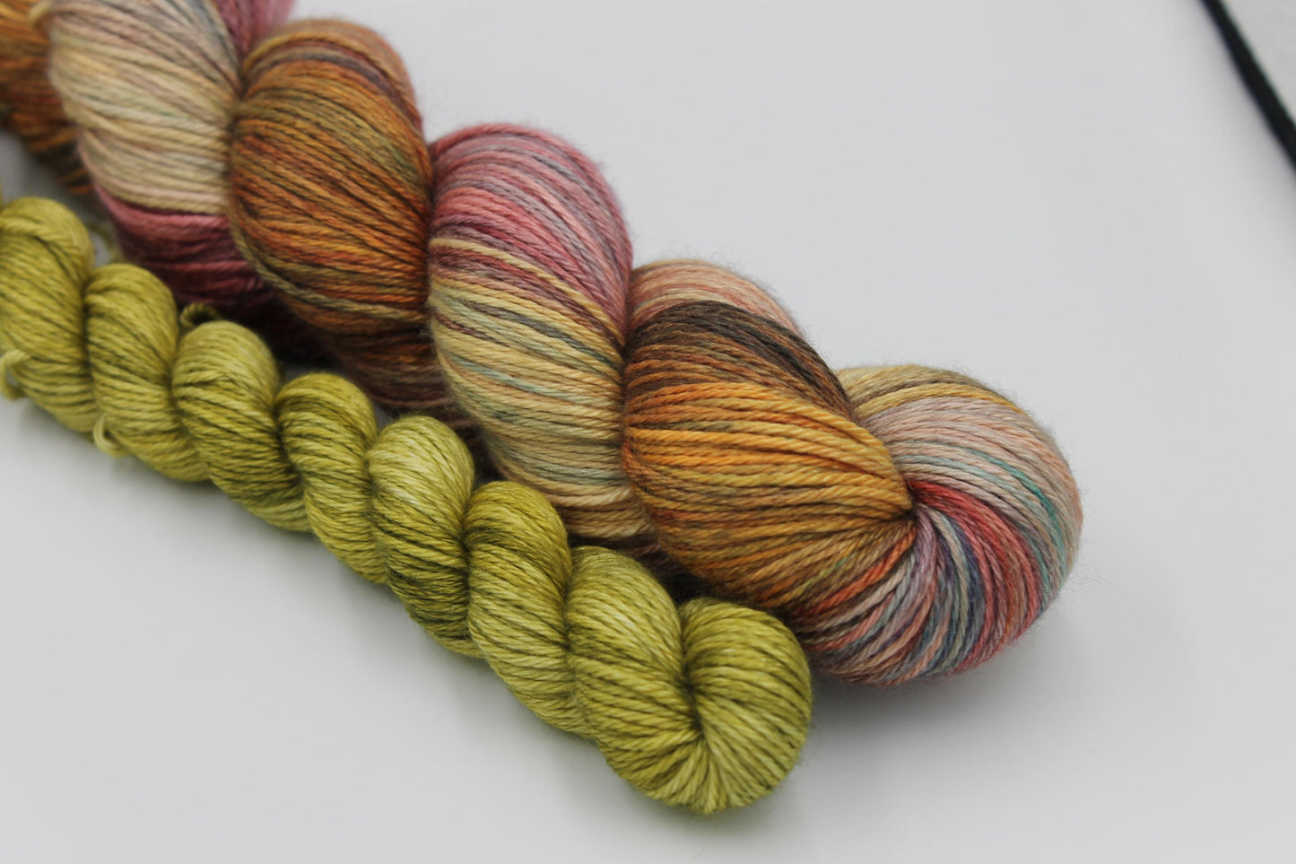 Titania Sock skein  50% Superwash Merino Wool 50 Silk 100g and 20g Skeins