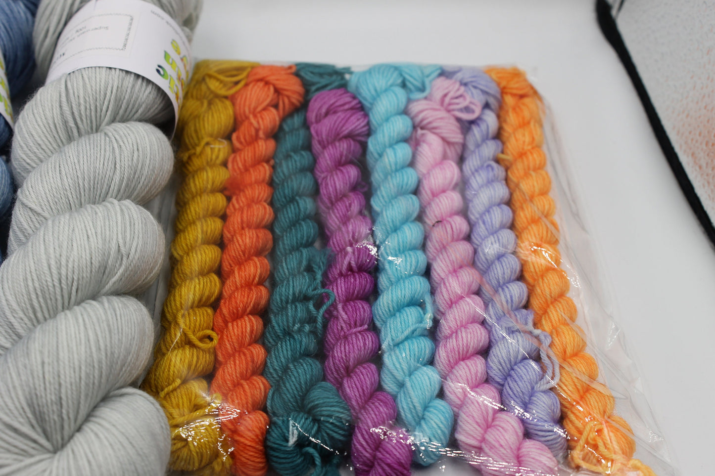 My Summer Song Bundle Sock Skein 75% SuperWash Merino and 25 Nylon Hand Dyed Yarn 100g