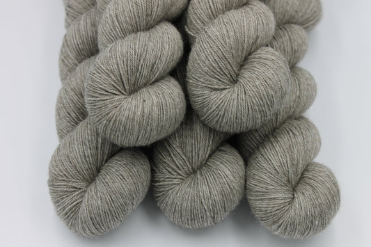 Pepper Sock Skein 60% SuperWash Merino 20 silk  and 20 Yak Hand Dyed Yarn