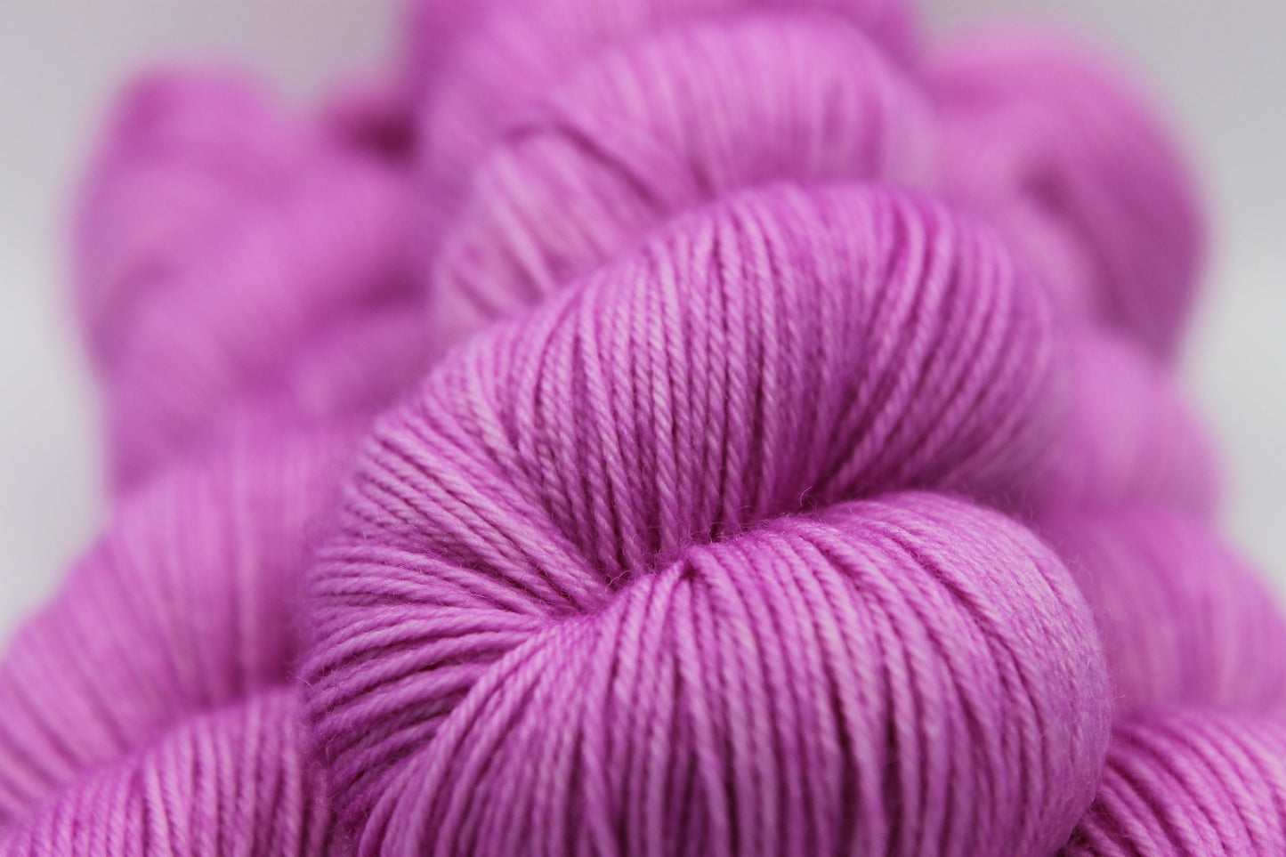 Wild Raspberry  Sock Skein 75% SuperWash Merino and 25 Nylon Hand Dyed Yarn 100g