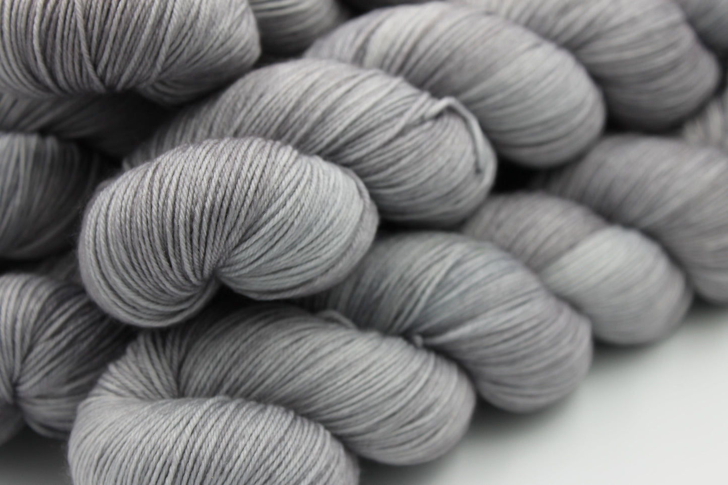 Slate,  Sock Skein 75% SuperWash Merino and 25 Nylon Hand Dyed Yarn 100g