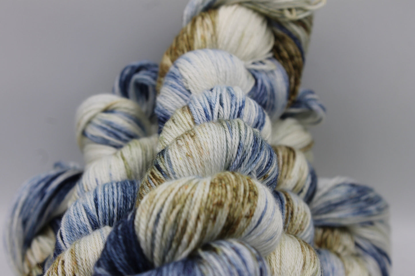 Chatsworth Chambray Sock skein  50% Superwash Merino Wool 50 Silk 100g Skeins