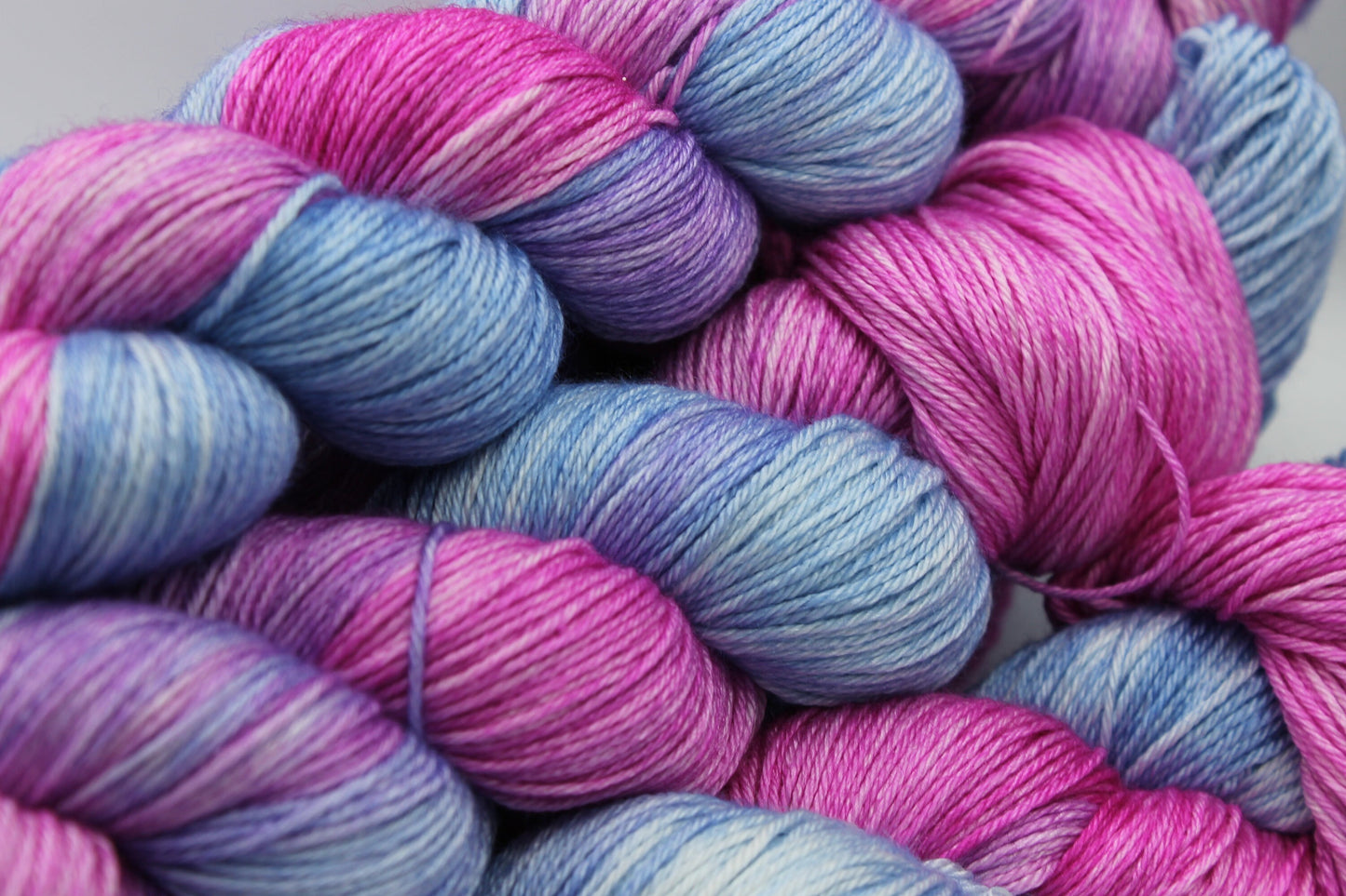 Romeo & Juliet  Sock skein  50% Superwash Merino Wool 50 Silk 100g Skeins