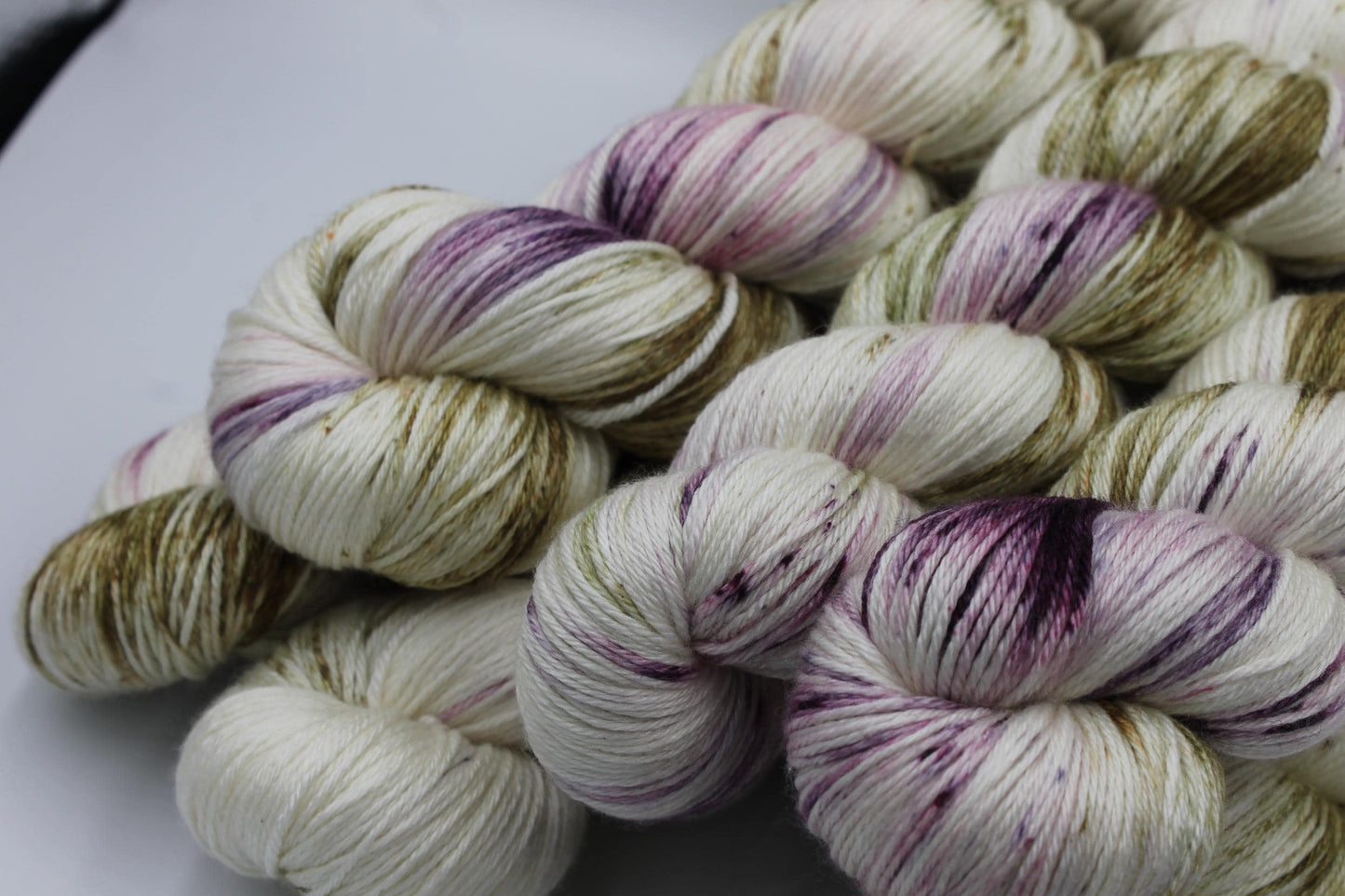 Chatsworth Dusk Sock skein  50% Superwash Merino Wool 50 Silk 100g Skeins