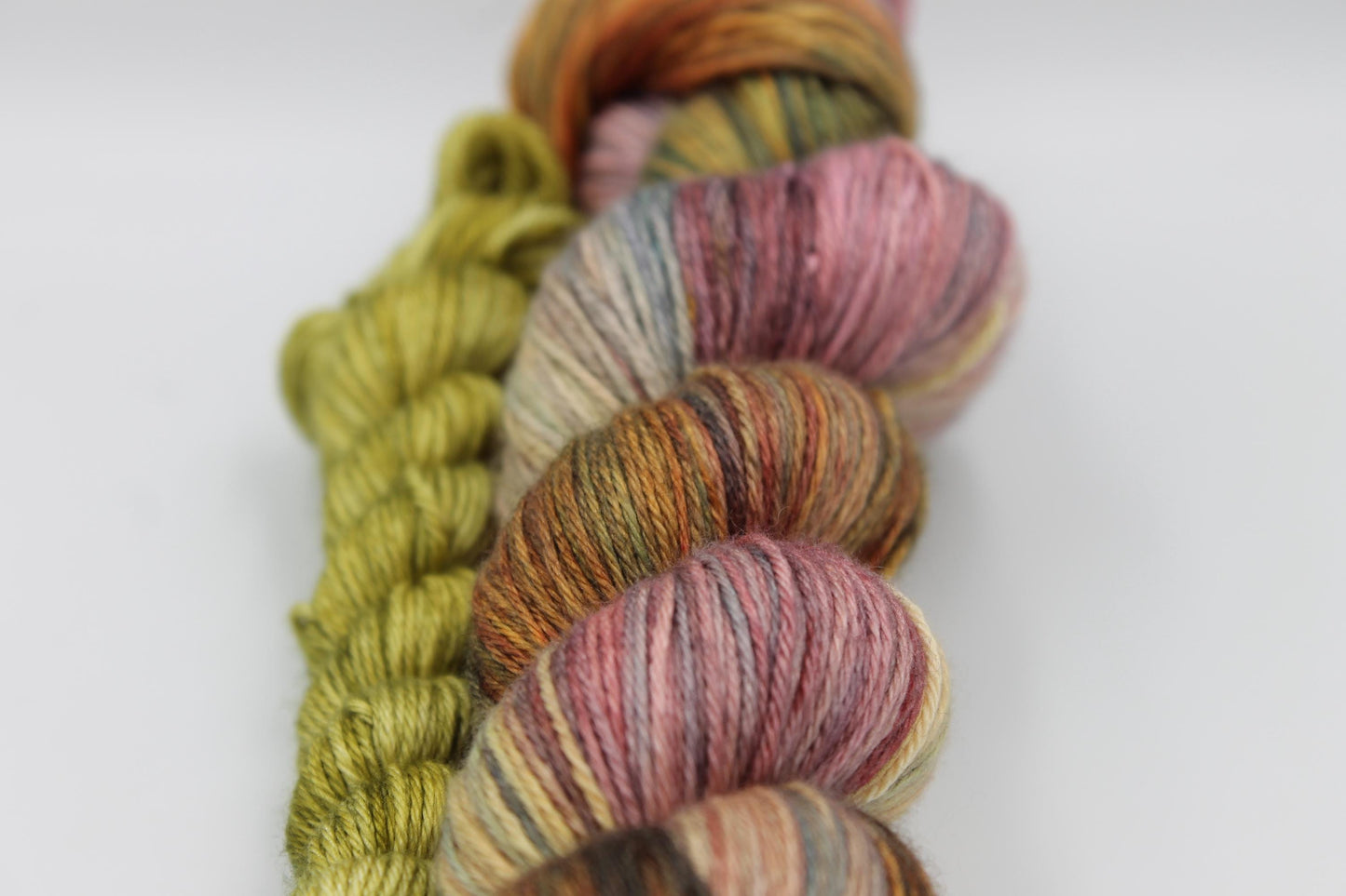 Titania Sock skein  50% Superwash Merino Wool 50 Silk 100g and 20g Skeins