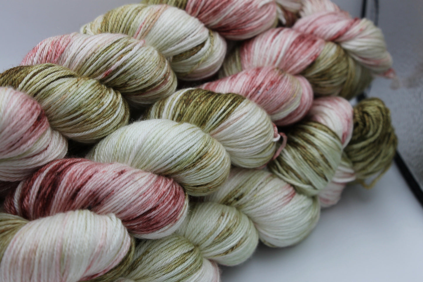 Chatsworth Chintz Sock skein  50% Superwash Merino Wool 50 Silk 100g Skeins