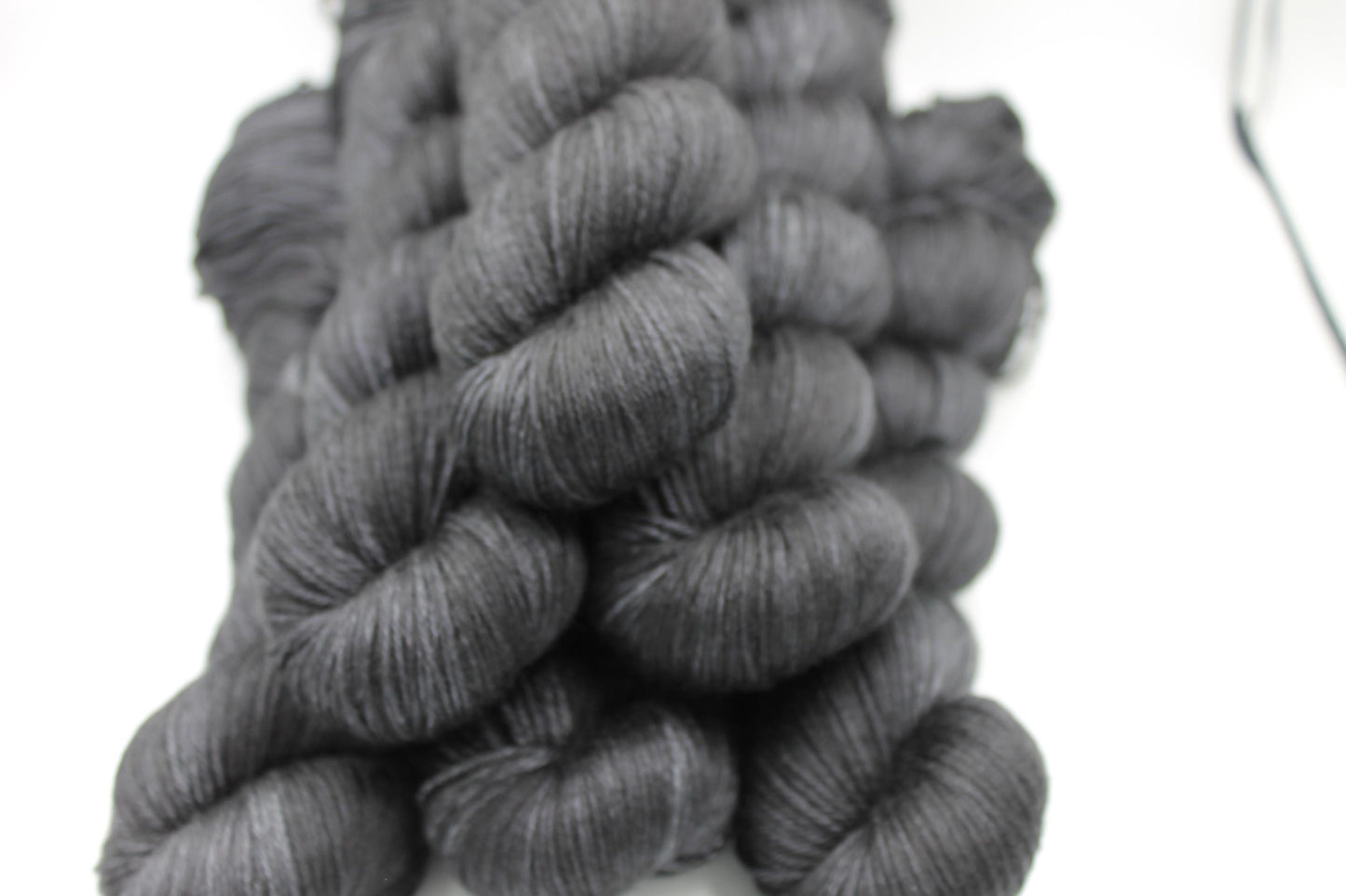 Ravens Wing Sock skein  50% Superwash Merino Wool 50 Silk 100g Skeins