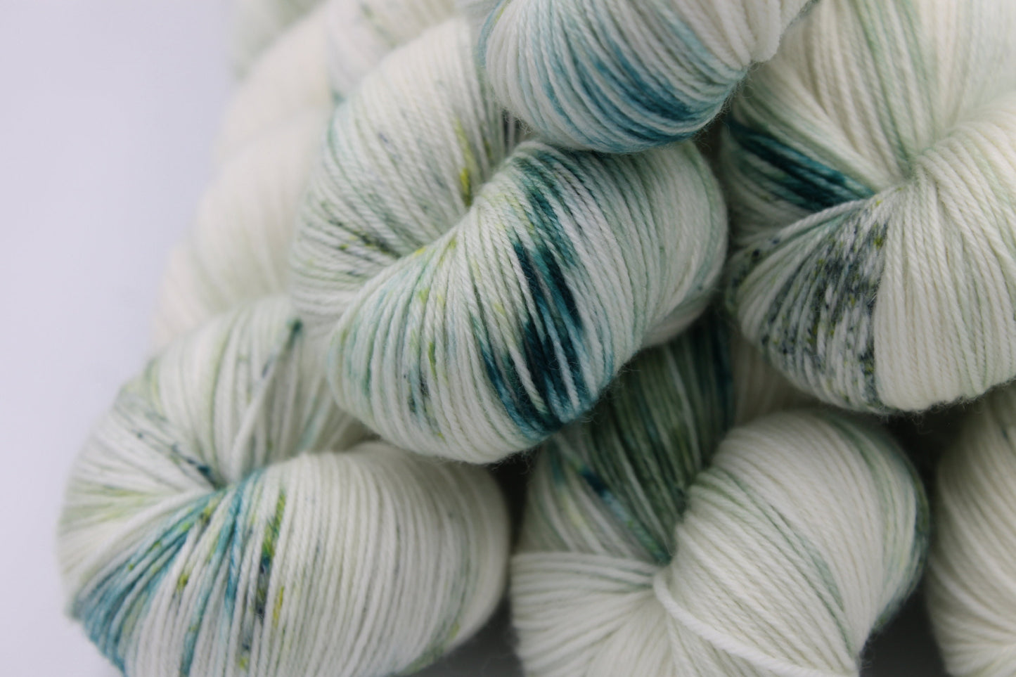 Saltmarsh Deep Speckle  Sock Skein 75% SuperWash Merino and 25 Nylon Hand Dyed Yarn 100g