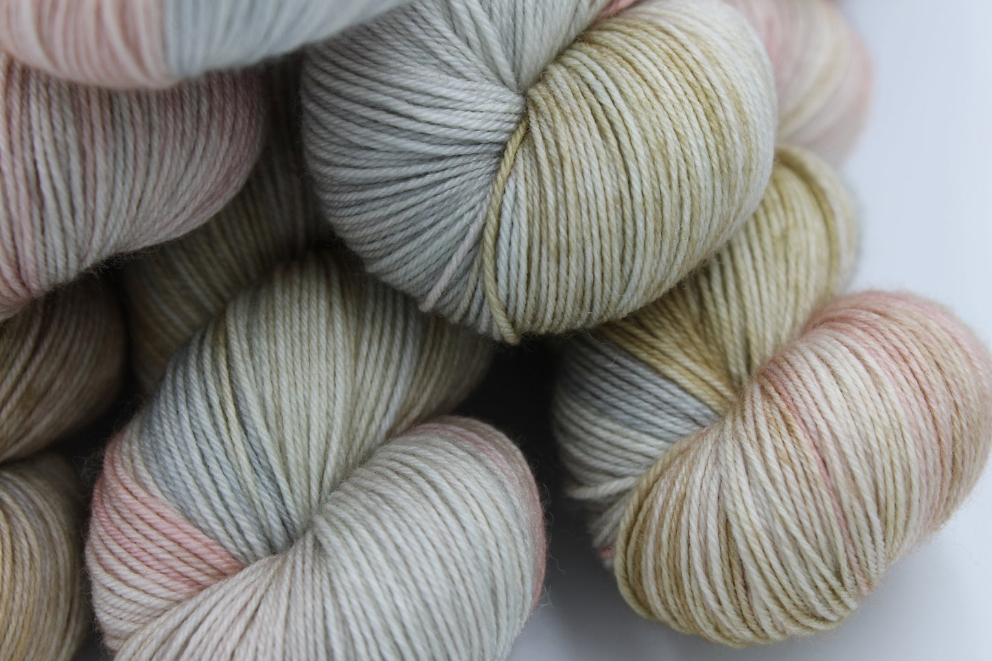 Rhosyn.  Sock Skein 75% SuperWash Merino and 25 Nylon Hand Dyed Yarn 100g