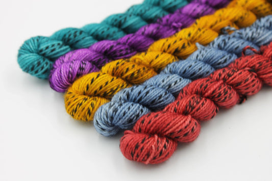 Autumn Zebra Sock Skein 80% SuperWash Merino and 20 Nylon Hand Dyed Zebra Yarn 5 x 20g