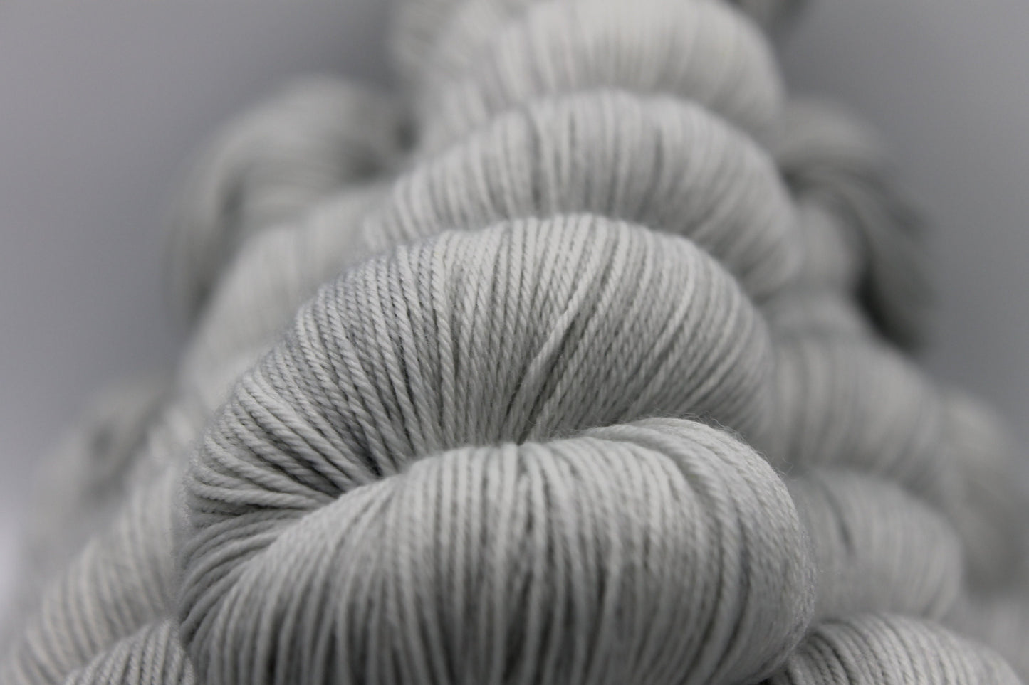 Mist.   Premium Sock Skein 75% SuperWash Merino and 25 Nylon Hand Dyed Yarn