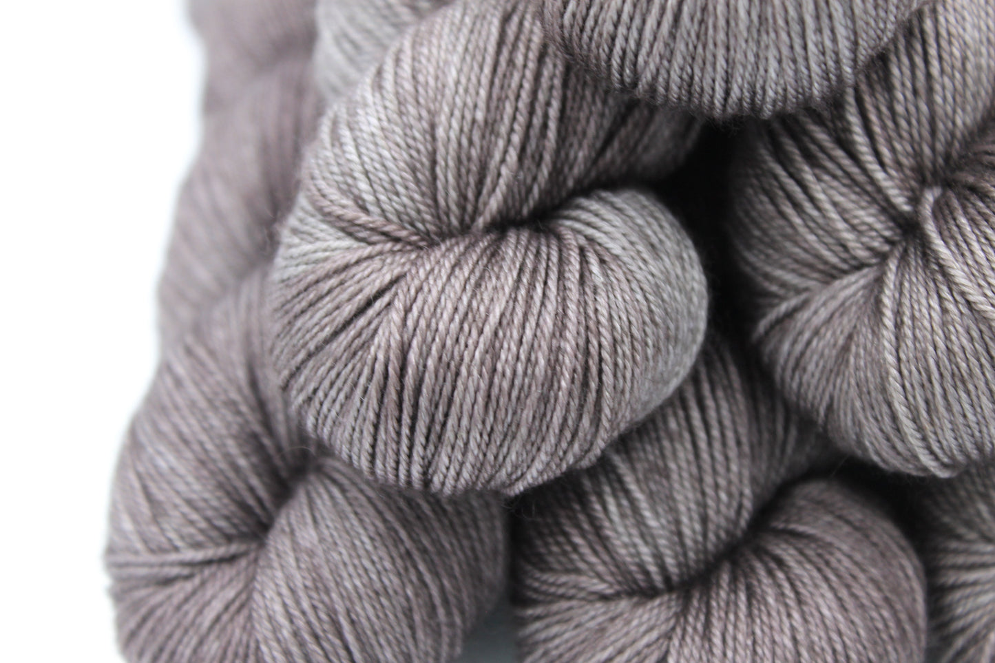 Loam Sock Skein 60% SuperWash Merino 20 silk  and 20 Yak Hand Dyed Yarn