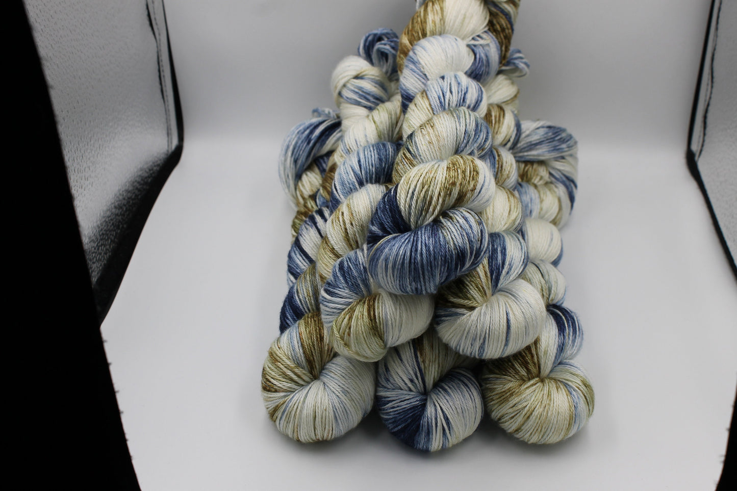 Chatsworth Chambray Sock skein  50% Superwash Merino Wool 50 Silk 100g Skeins