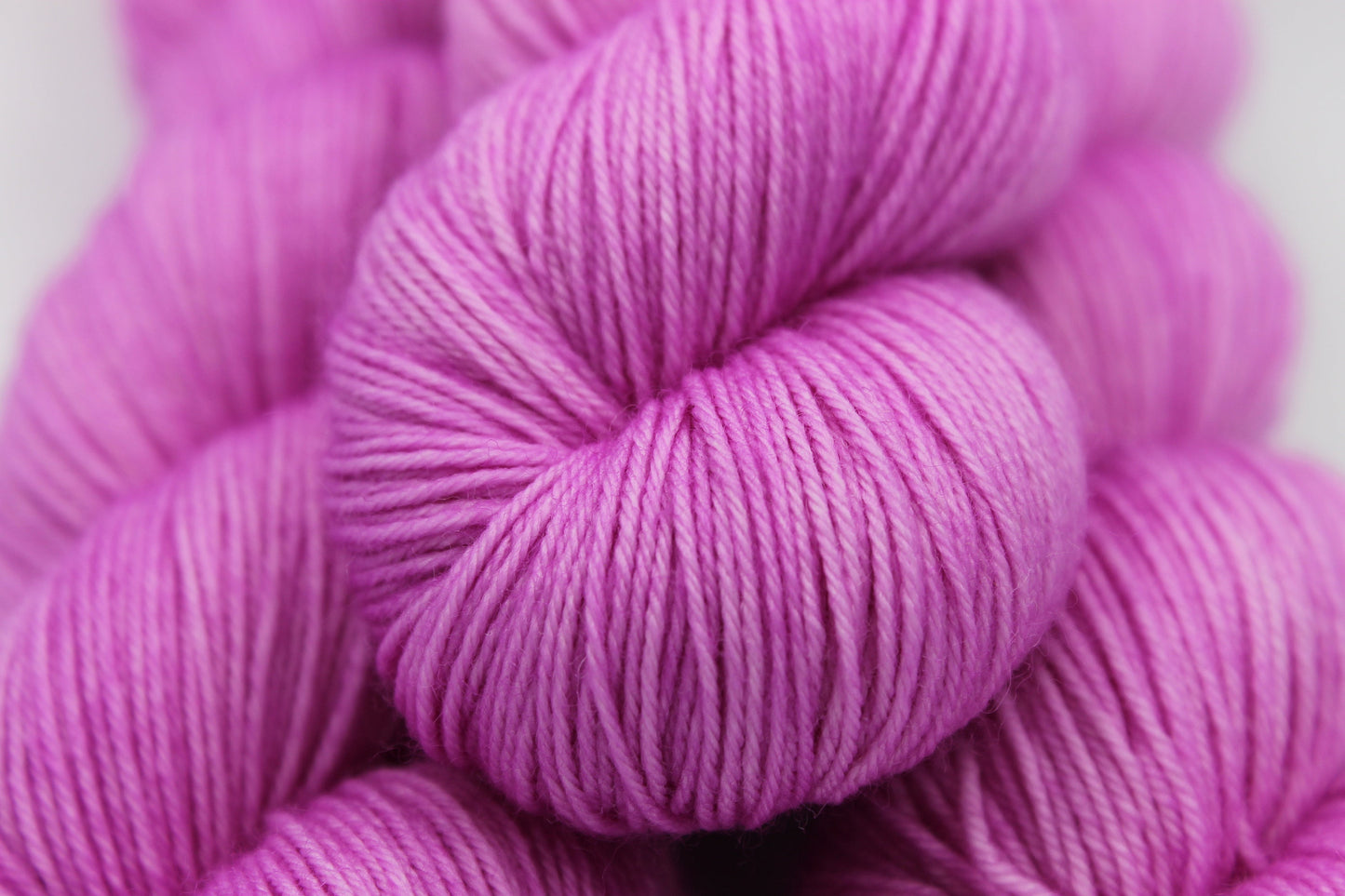 Wild Raspberry  Sock Skein 75% SuperWash Merino and 25 Nylon Hand Dyed Yarn 100g