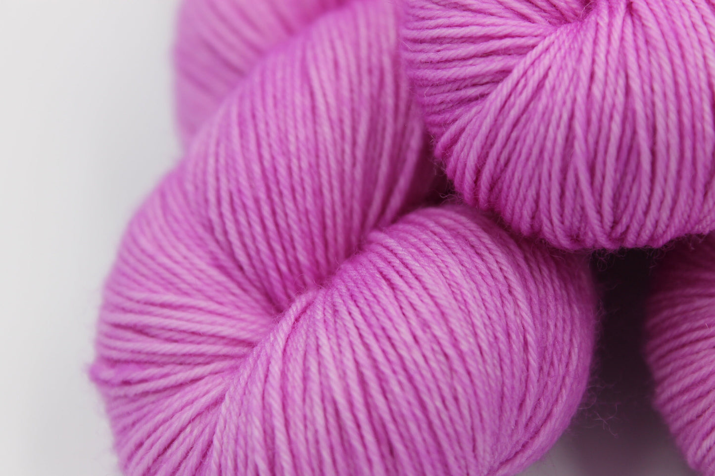 Wild Raspberry  Sock Skein 75% SuperWash Merino and 25 Nylon Hand Dyed Yarn 100g