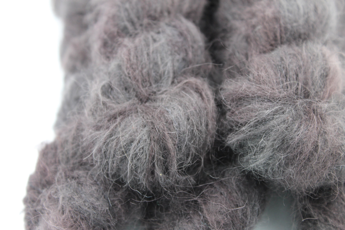 Raven Exquisite Lace 50g skein 74% Baby Suri Alpaca 26% Mulberry  Silk