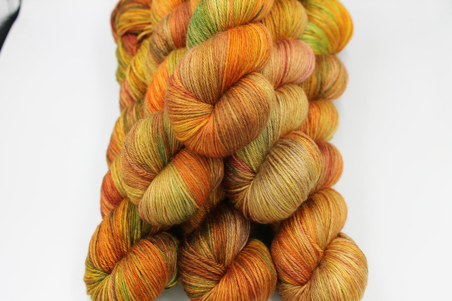 Auburn Sock skein  50% Superwash Merino Wool 50 Silk 100g Skeins