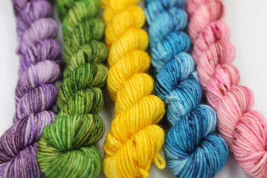 Spotty Dotty Sock 75% SuperWash  Merino and 25% Nylon 5x20g