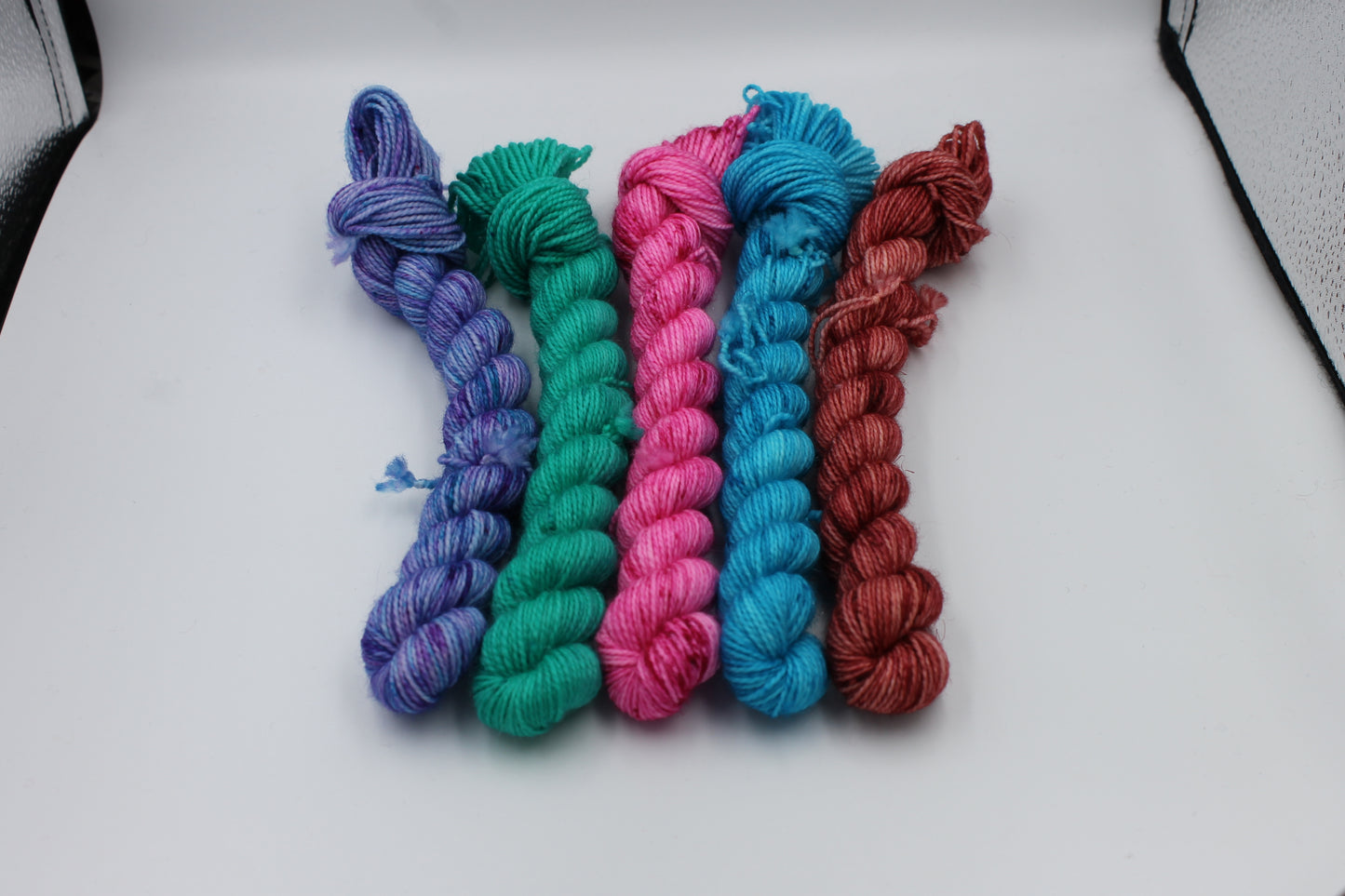 Sparkling Season Mini Skein Set Premium Sock 75% SuperWash  Merino,20% Nylon, 5% Stellina.5x20g