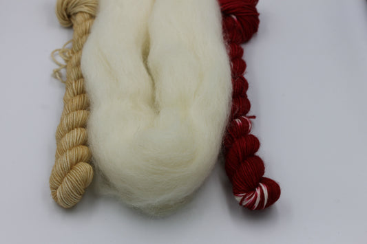 Make your own mushroom 75% SuperWash  Merino and 25% Nylon 2x20g and natural stuffing