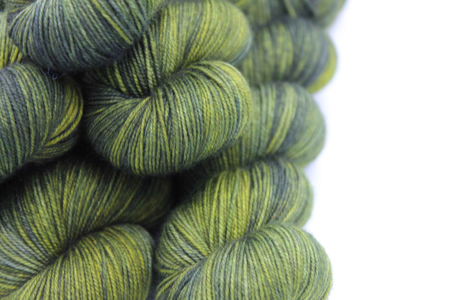 Mirkwood Hand Dyed Merino Silk Yak Yarn - 60% SuperWash Merino, 20% Silk, 20% Yak