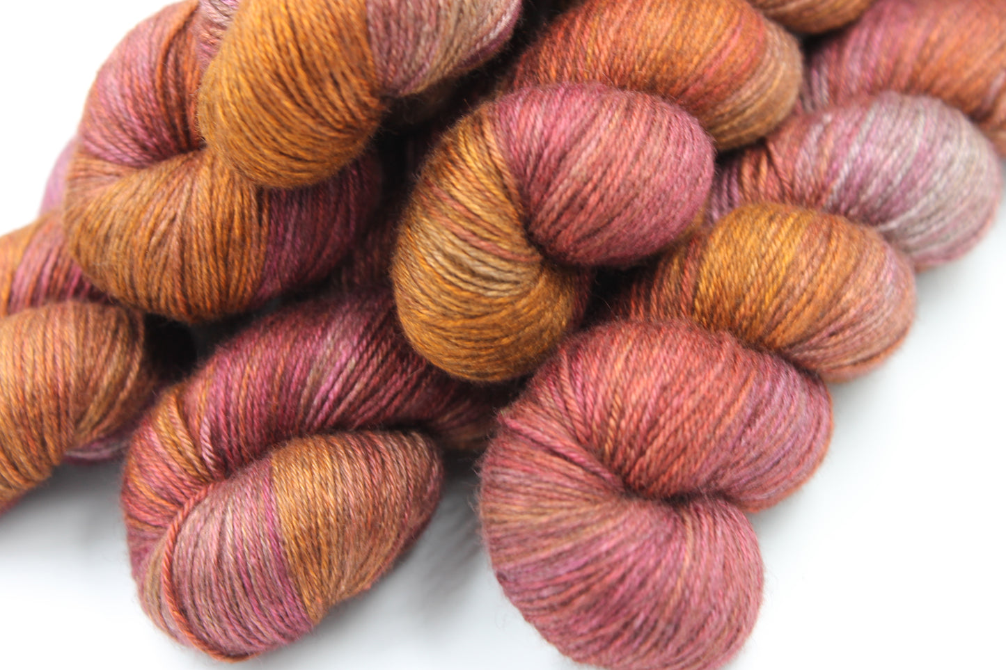 Rustberry Sock Skein 50% Yak 50% Silk 100g