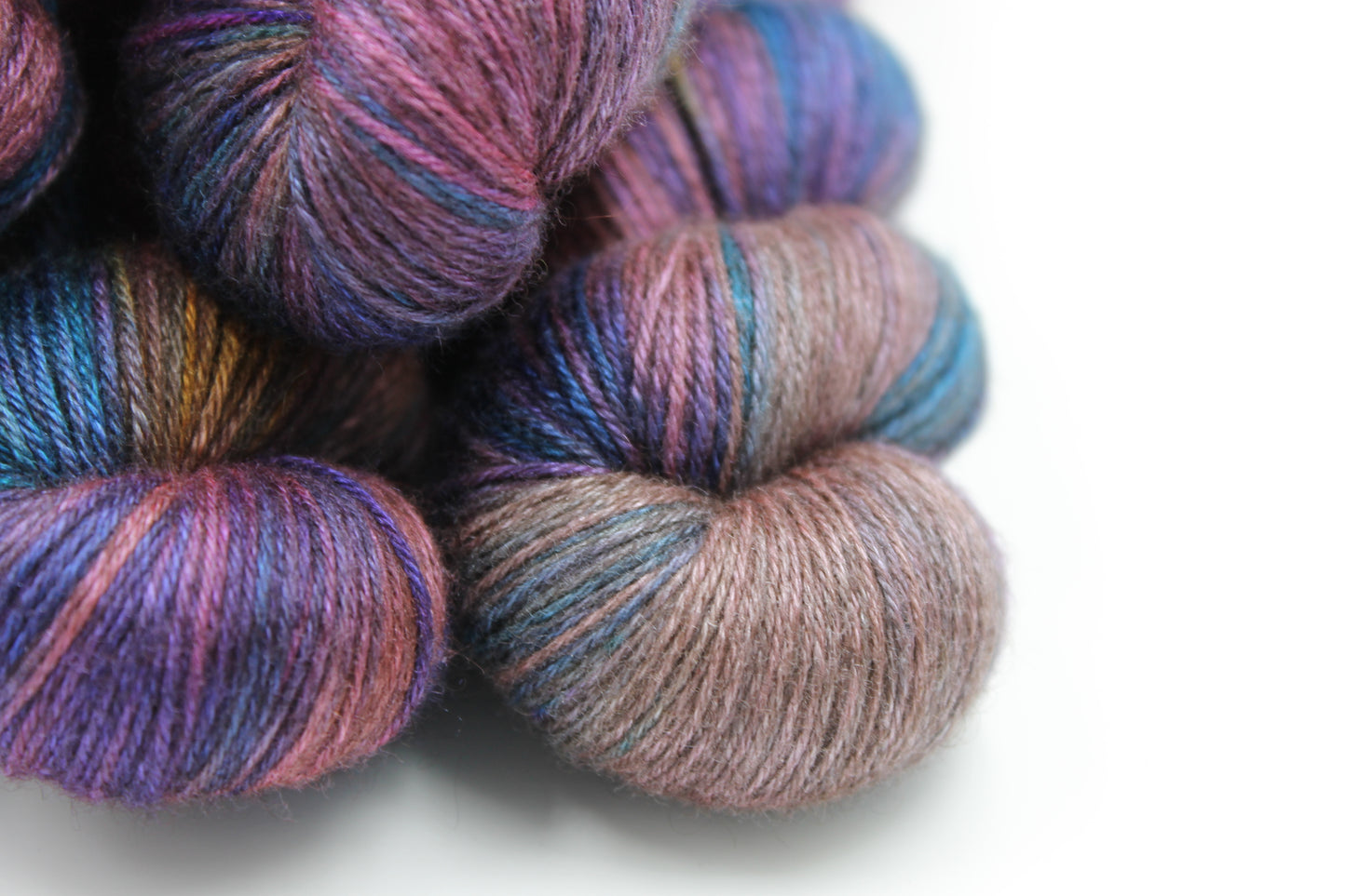 Moonberry Sock Skein 50% Yak 50% Silk 100g