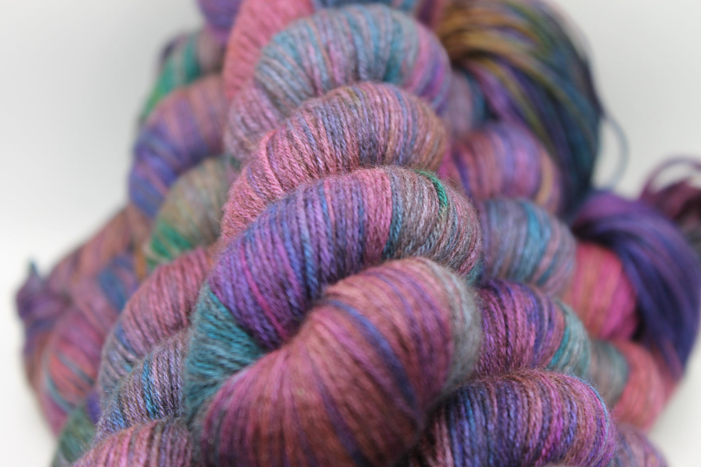 Moonberry Sock Skein 50% Yak 50% Silk 100g
