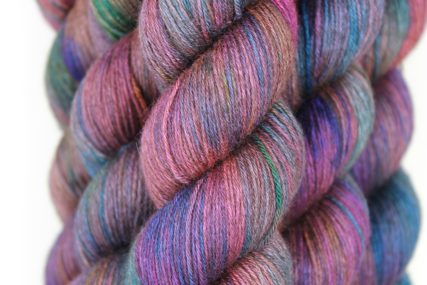 Moonberry Sock Skein 50% Yak 50% Silk 100g