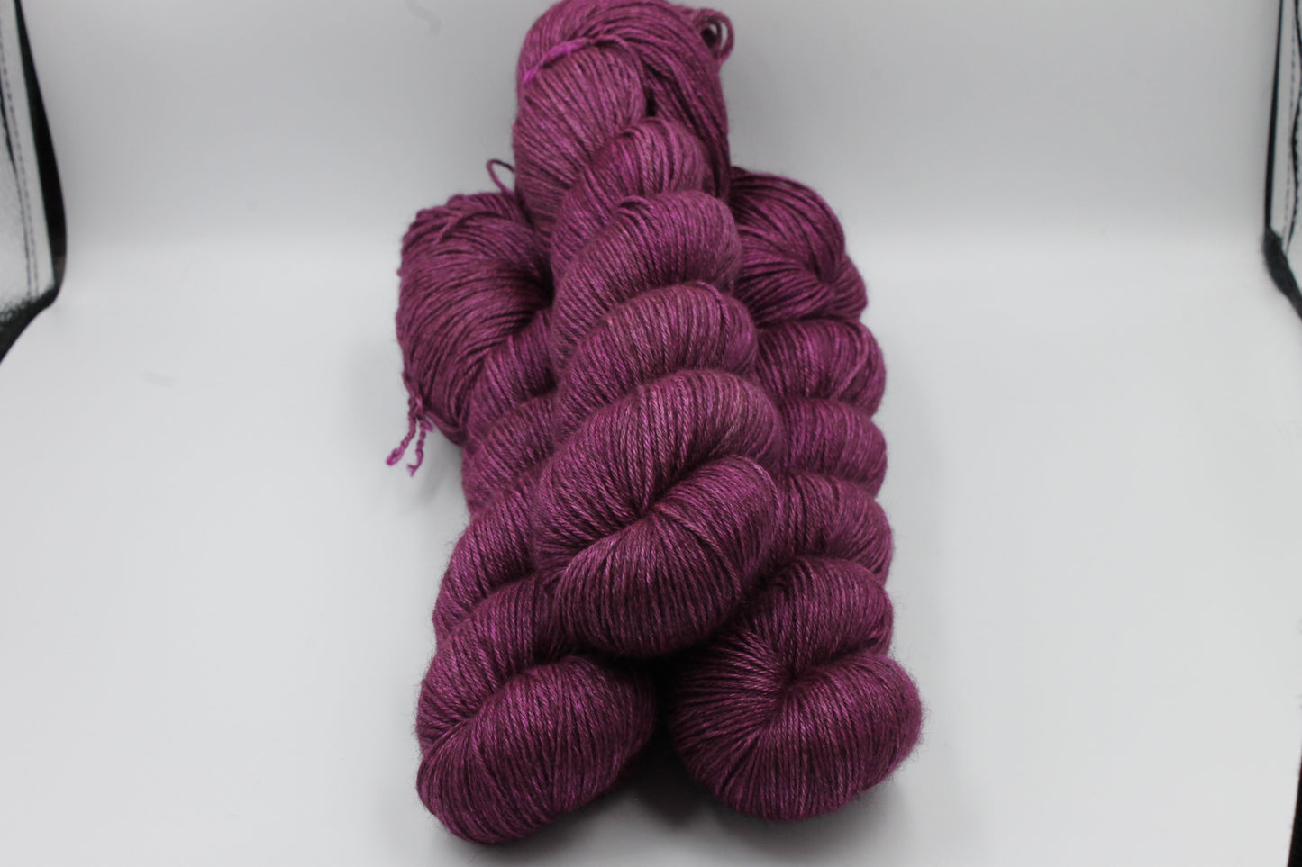 Crimson Oracle Sock Skein 50% Yak 50% Silk 100g